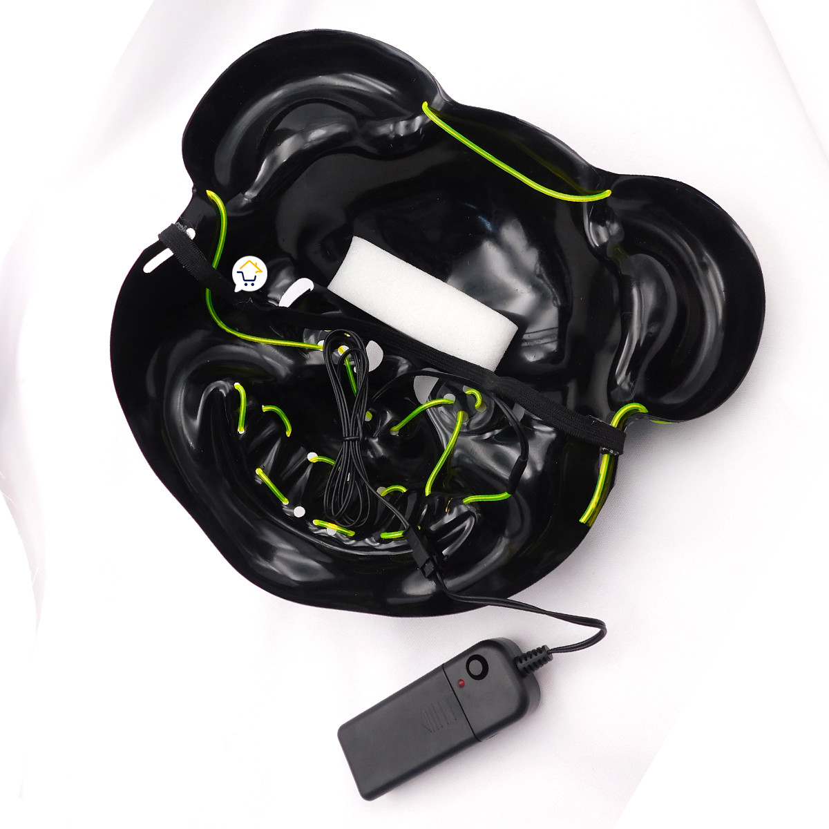 Miniatura 2 de Mascara Neon Oso Asesino Disfraz KG552